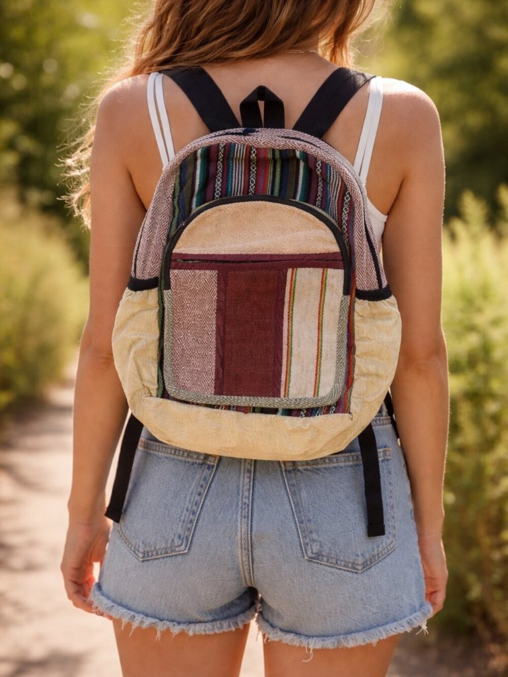 Himalayan Bag Backpack Travel Hiking School Patchwork Boho